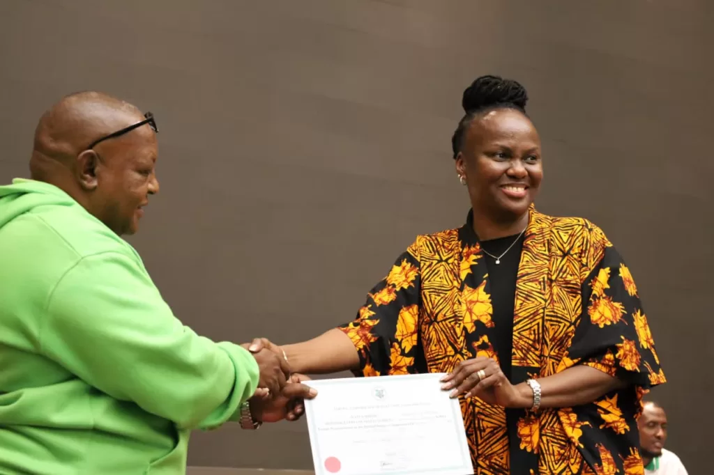 Female representative to the JSC_ Evelyne olwande