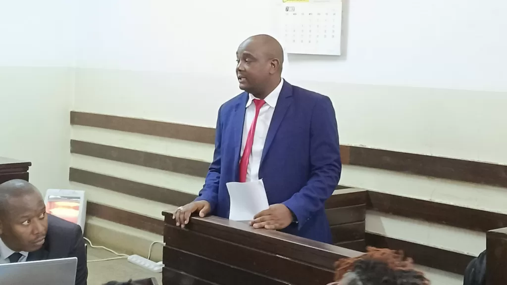 Police Officer Fredrick Gichuki