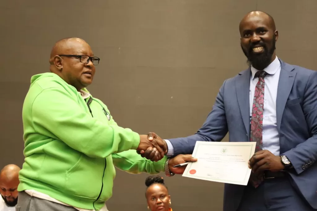 National treasurer_Zachary Kiongo Kageny