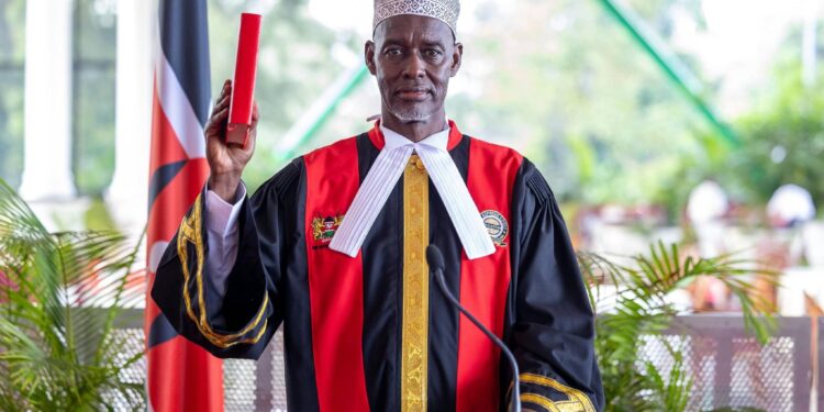 Justice Mohamed Warsame Sworn In as Supreme Court Judge as Ruto Hails His Appointment