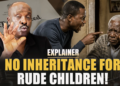 Rude Children Risk Losing Inheritance as Court Upholds Parents’ Right to Disinherit Unworthy Heirs