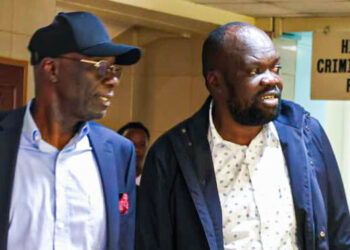 MCA Robert Alai and and Veteran Broadcaster Fred Obachi Share a Meal with Lawyers Despite Heated Court Battle