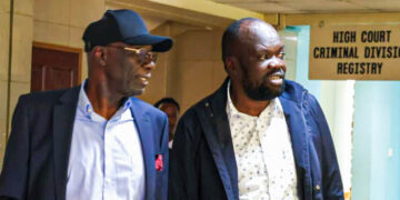 MCA Robert Alai and and Veteran Broadcaster Fred Obachi Share a Meal with Lawyers Despite Heated Court Battle