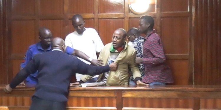 Activist Julius Kamau Turns Milimani Court Into Pulpit, Declares Ruto Presidency ‘Punishment From God’