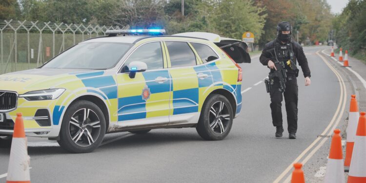 Five Men Arrested Near UK Airbase Used by US Forces Over Suspected Terror Offences