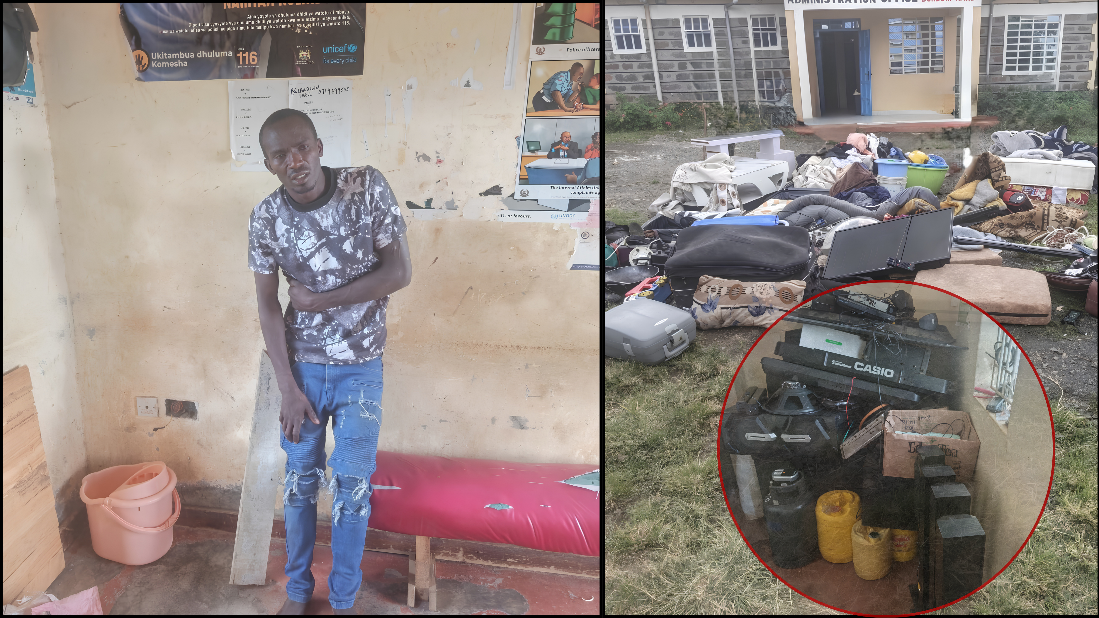 Suspected Burglar Arrested in Nakuru as Police Recover Allegedly Stolen Property