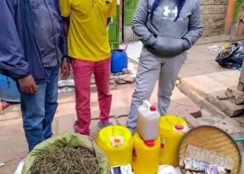 Four Arrested as DCI Seizes Bhang, Chang’aa in Three Counties